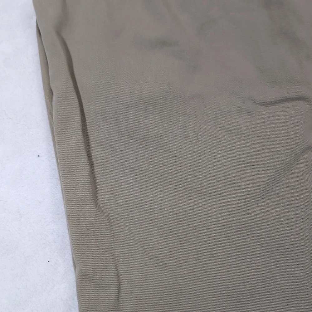 Polo Ralph Lauren Ethan Pant Men 34x34 Khaki Pleated Cotton Chino Vintage Y2k 90